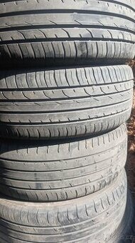 195/50 R16 Continental, čtyři letní pneumatiky, hloubka dezé