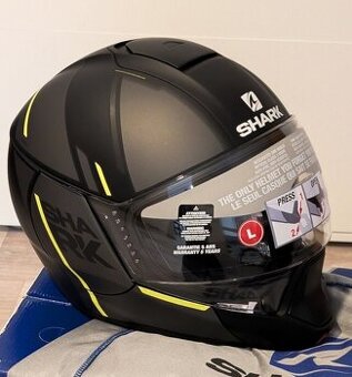 Helma na motorku.Zn-Shark Evojet .Vel-L.