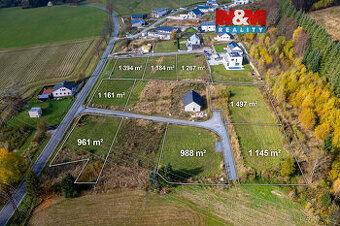 Prodej pozemku k bydlení, 1394 m², Jeseník