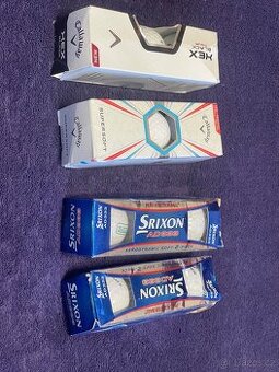 12 kusů golfových míčků (Callaway, Sirxon)