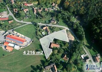 Zahrada 4 216 m², Podíl 50 % o výměře 2 108 m²
