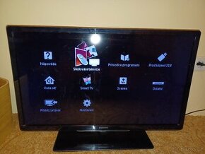 Televize 32PFL4007H/12 + set top box skymaster