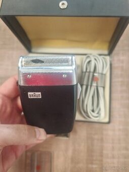 Retro holicí strojek Braun Sixtant SM 31