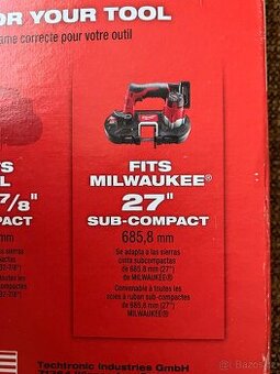 PILOVÉ PÁSY NA KOV.  MILWAUKEE