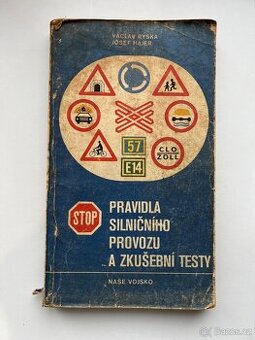 Kniha -  Pravidla silničního provozu 1977