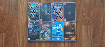 Prodám hry na Nintendo Switch
