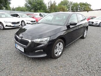 Škoda Scala 1.5TSi,110kw,AMB+,2022,čer.metal,ČR,1maj.-21%DPH
