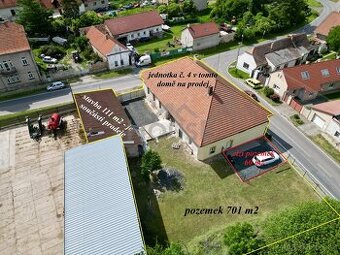 Prodej pozemku o celkové výměře 812 m² a budovy bez č.p. (11