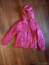 Růžová bunda vel. 140-146