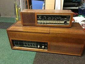 Prodám  staré radio s gramofonem