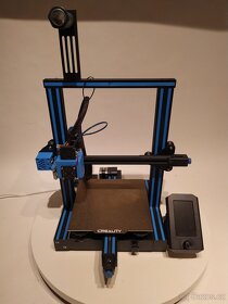 3D Tiskárna Ender 3 V2 + Upgrady (Modrá) - 1
