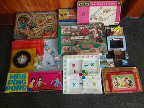 Staré a retro hry, hračky
