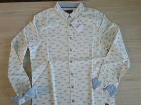 Chlapecká košile se žraloky C&A, vel. 164 - nová