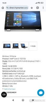 HP Pavilion x360 15-dq1003nc