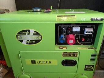 Elektrocentrála ZI-STE7500D. - 1
