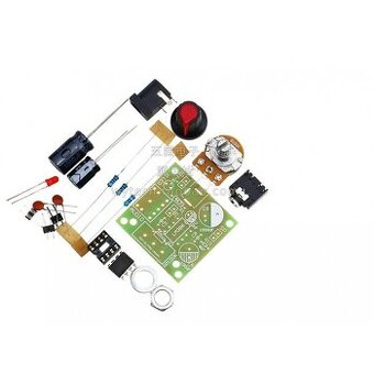 zesilovač LM386 stereo rozložený