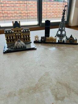 Prodám Lego Architecture Louvre a Paris SPOLU