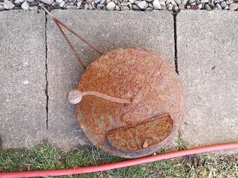 starožitná pražička na kávu - jen na dekoraci