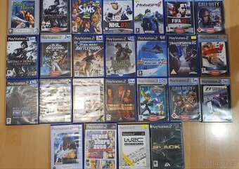 Hry na Playstation 2 kus 200kč