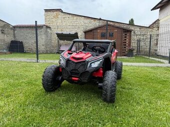 Elektrické autíčko Buggy Turbo 24V 4x200W červené