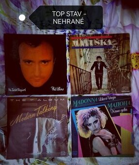 Gramofonové desky - Matuška, Madonna, Modern Talking