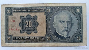 20 Korun, ČESKOSLOVENSKO - První republika, 1926