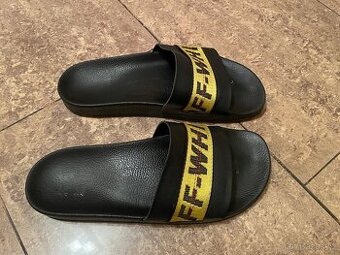 Off-White pantofle vel 43 27,5 cm délka stélky