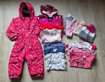 Prodám set pro holčičku vel.80-92