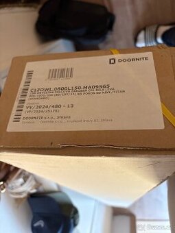 Bílé bezfalcové zárubně 80L (tl. zdi 150mm) - nerozbalené