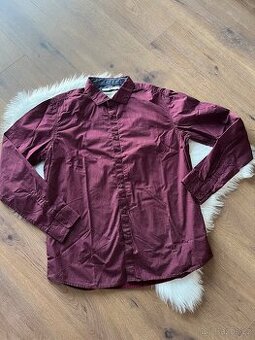 Pánská košile #Košile s dlouhým rukavem