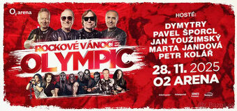 Olympic - Rockové Vánoce v O2 areně 2025 - 2x vstupenka