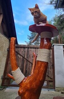Kočičí strom - škrabadlo
