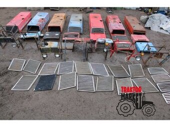 Zetor crystal 8011 kapota mřížky rám maska mezikus