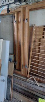 mová okna z borovice