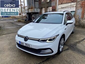 VW Golf 8 Variant Style 1.5TSI 110kW,2021,120tkm,ČR,1maj,DPH