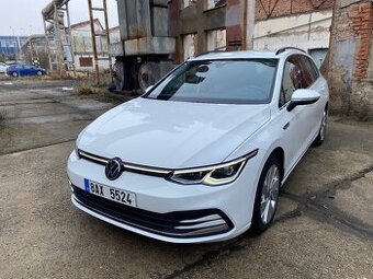 VW Golf 8 Variant Style 1.5TSI 110kW,2021,120tkm,ČR,1maj,DPH