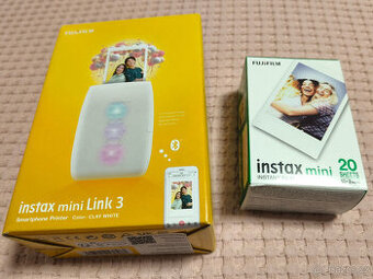 Přenosná tiskárna Instax Mini Link 3 - nová