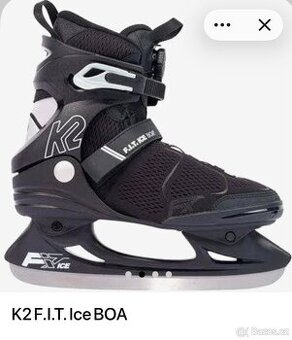 Lední brusle K2 F.I.T. ICE BOA – vel. 44, TOP stav