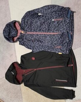 Dívčí softschelové bundy vel. 134/140. Cena 180,-/kus.