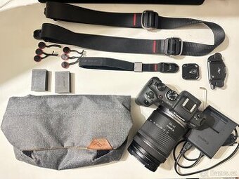 Canon EOS RP RF 24-105 f/4-7.1 IS STM s příslušenstvím