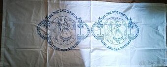 Dečky vyšívané křížovým stehem