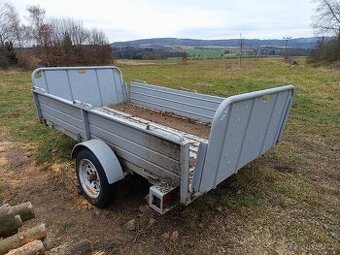 BlackRock 4,5x8' TRAILER ♛ přívěsný vlek, přepravník,...