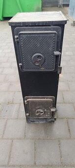 Krbová kamna KERPEN II černé smaltované