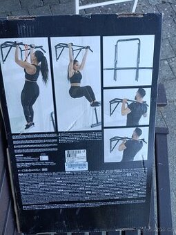 Set posilovací hrazdy a bradel