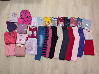 Balík oblečení pro holčičku vel. 110 (podzimní/zimní)