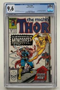 Komiks Thor #391, Marvel Comics 1988, CGC 9.6