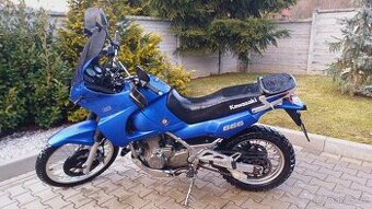 Kawasaki KLE 500 dual sport cestovní enduro