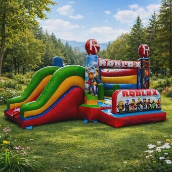 Nafukovací hrad ROBLOX 5x6x3 m