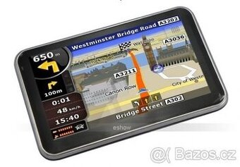 LUXUSNÍ 5" GPS NAVIGACE v HD, 8GB, FM, 256MB, 3D mapy- NOVÁ