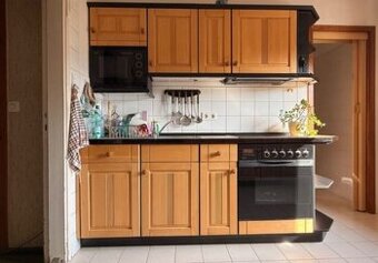 Kuchyňská linka z masivu se spotřebiči,6443